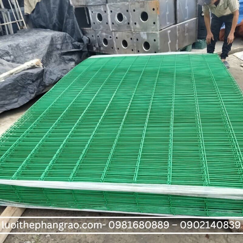 Lưới hàn chấn sóng sơn tĩnh điện