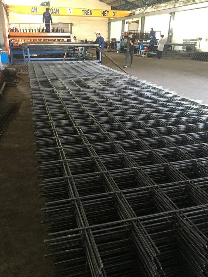 Lưới hàn đổ bê tông