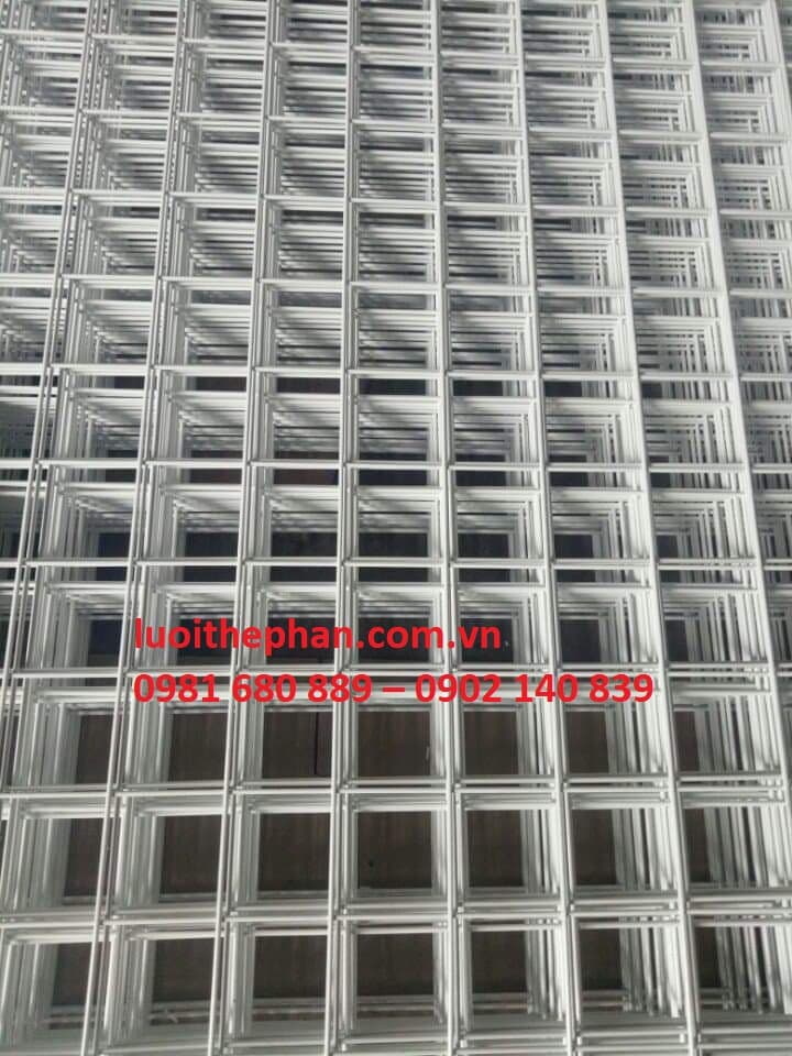 Lưới thép hàn ô vuông sơn tĩnh điện