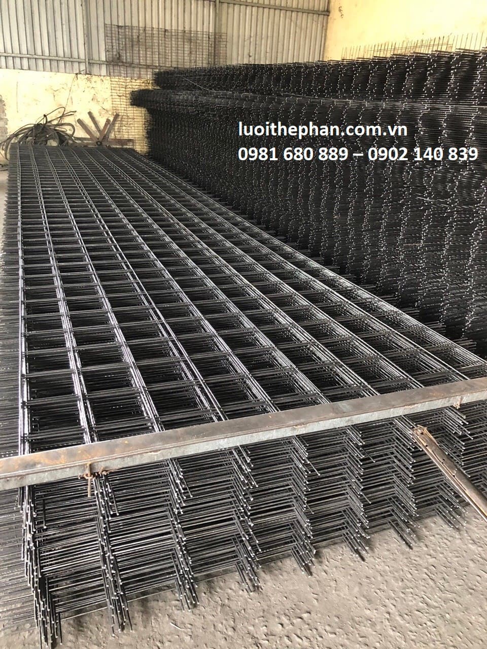 Lưới thép hàn ô vuông đồ bê tông