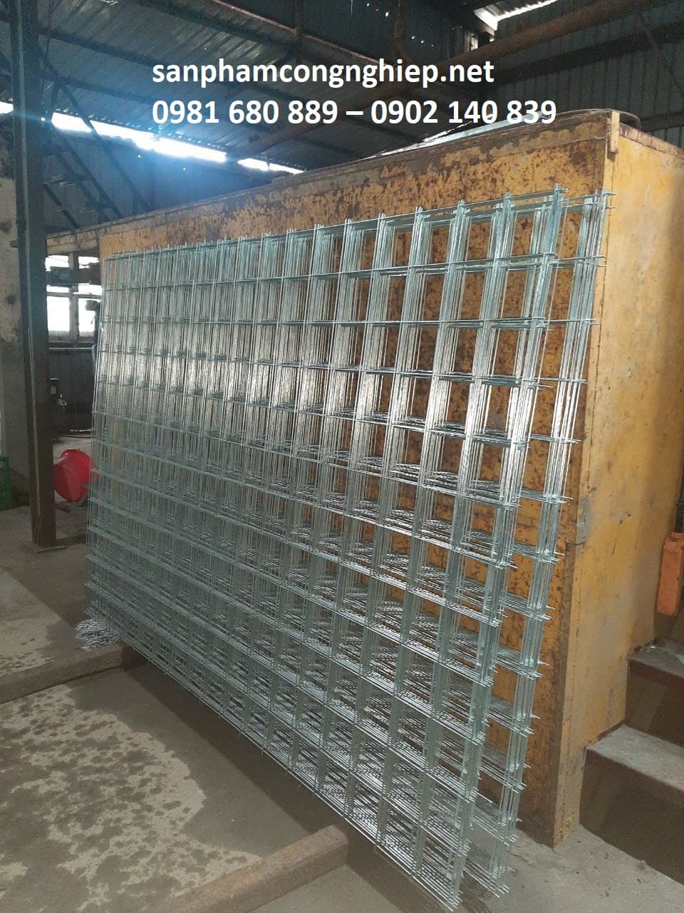 Lưới thép hàn ô vuông mạ kẽm