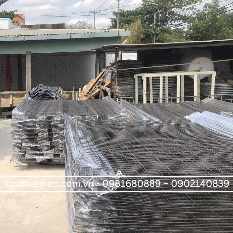 Hàng rào lưới sắt hàn