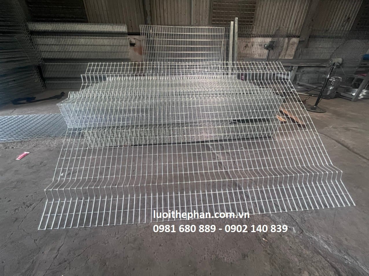 Lưới thép hàn làm hàng rào