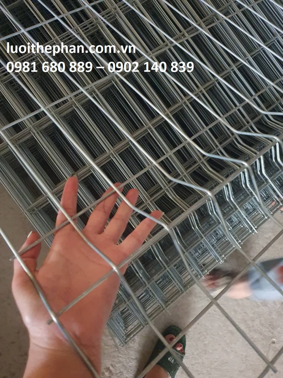Lưới thép hàn chấn sóng mạ kẽm