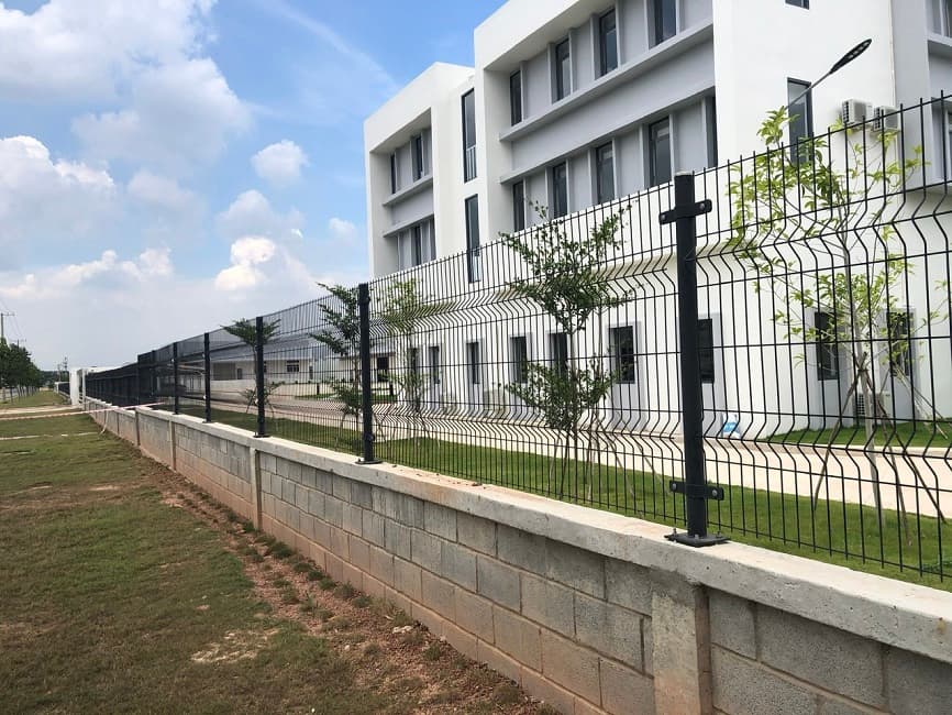 Hàng rào lắp ghép sơn tĩnh điện