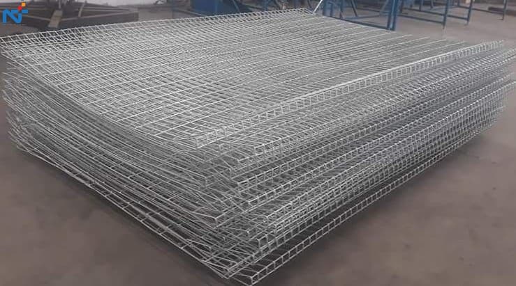Lưới thép hàn mạ kẽm chấn sóng