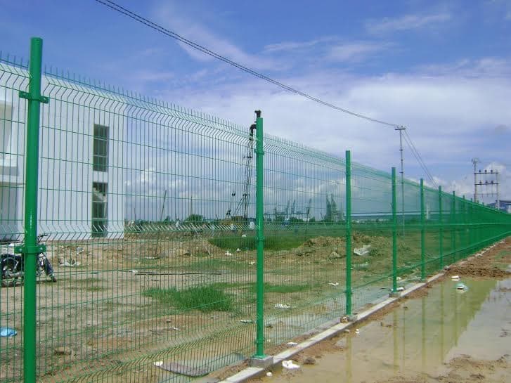 Hàng rào chần sóng sơn tĩnh điện