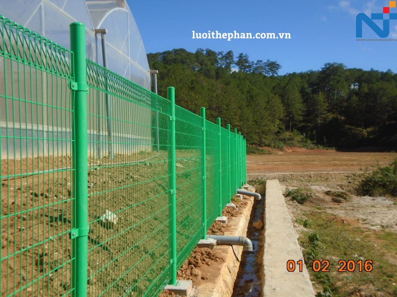 Hàng rào đẹp tại Bảo Lộc - Đà Lạt - Lâm Đồng