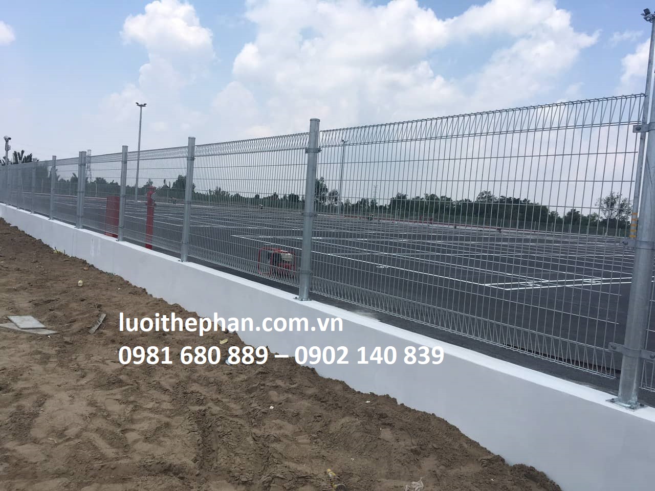 Lưới thép hàn làm hàng rào