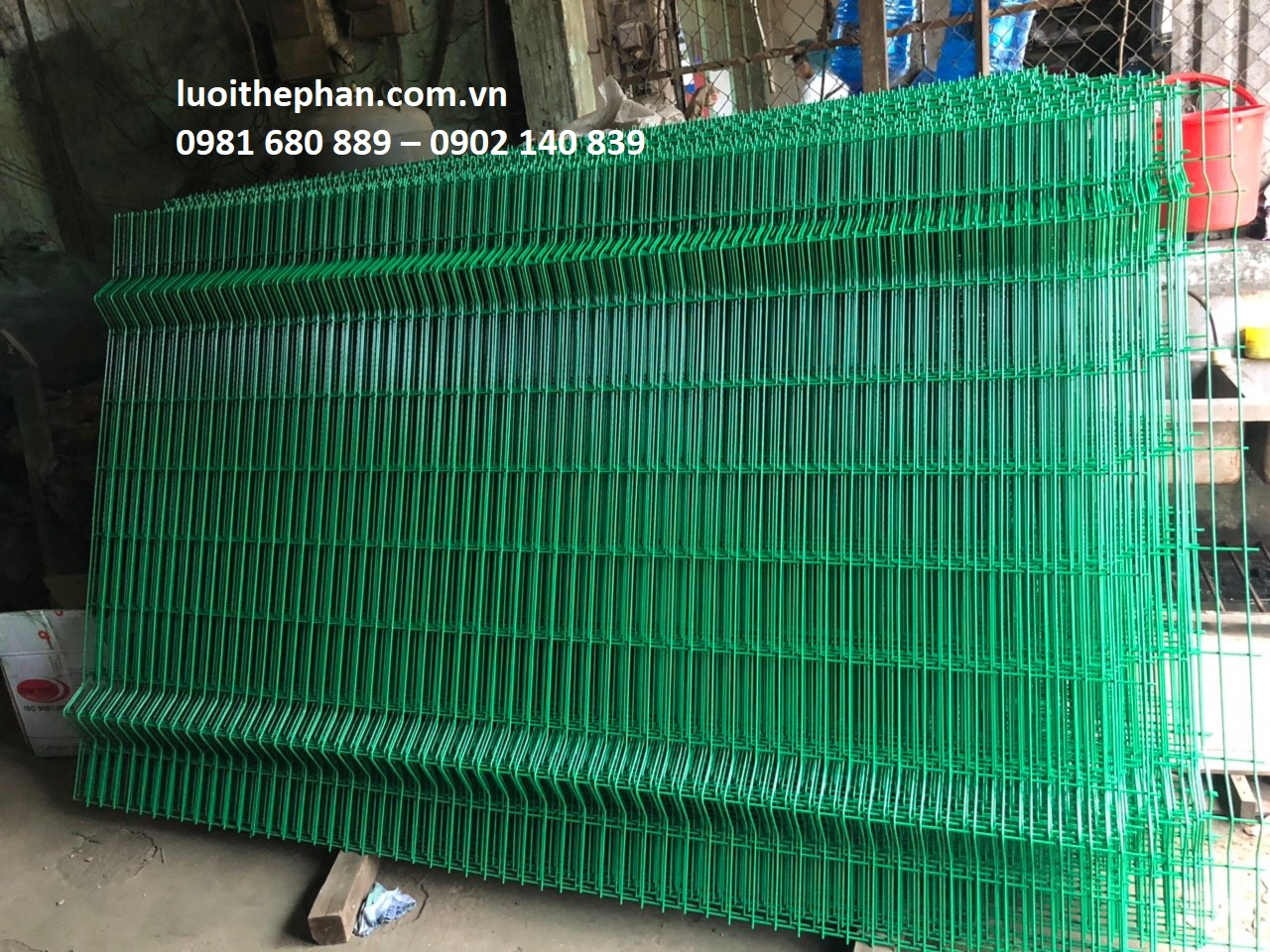 Mẫu lưới sắt làm hàng rào
