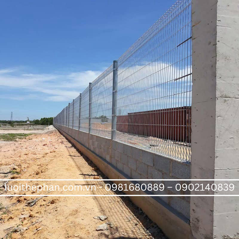 Mẫu hàng rào tại công trình