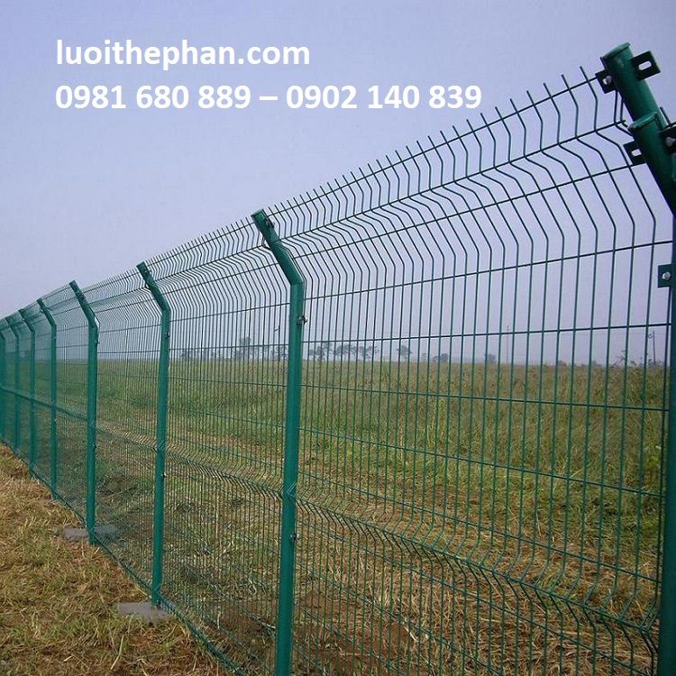 Lưới hàng rào sơn tĩnh điện giúp tăng tính thẩm mỹ cho công trình